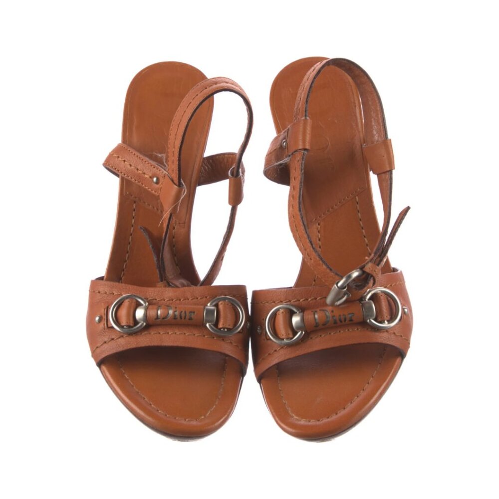 CHRISTIAN DIOR Classic Leather Sandals